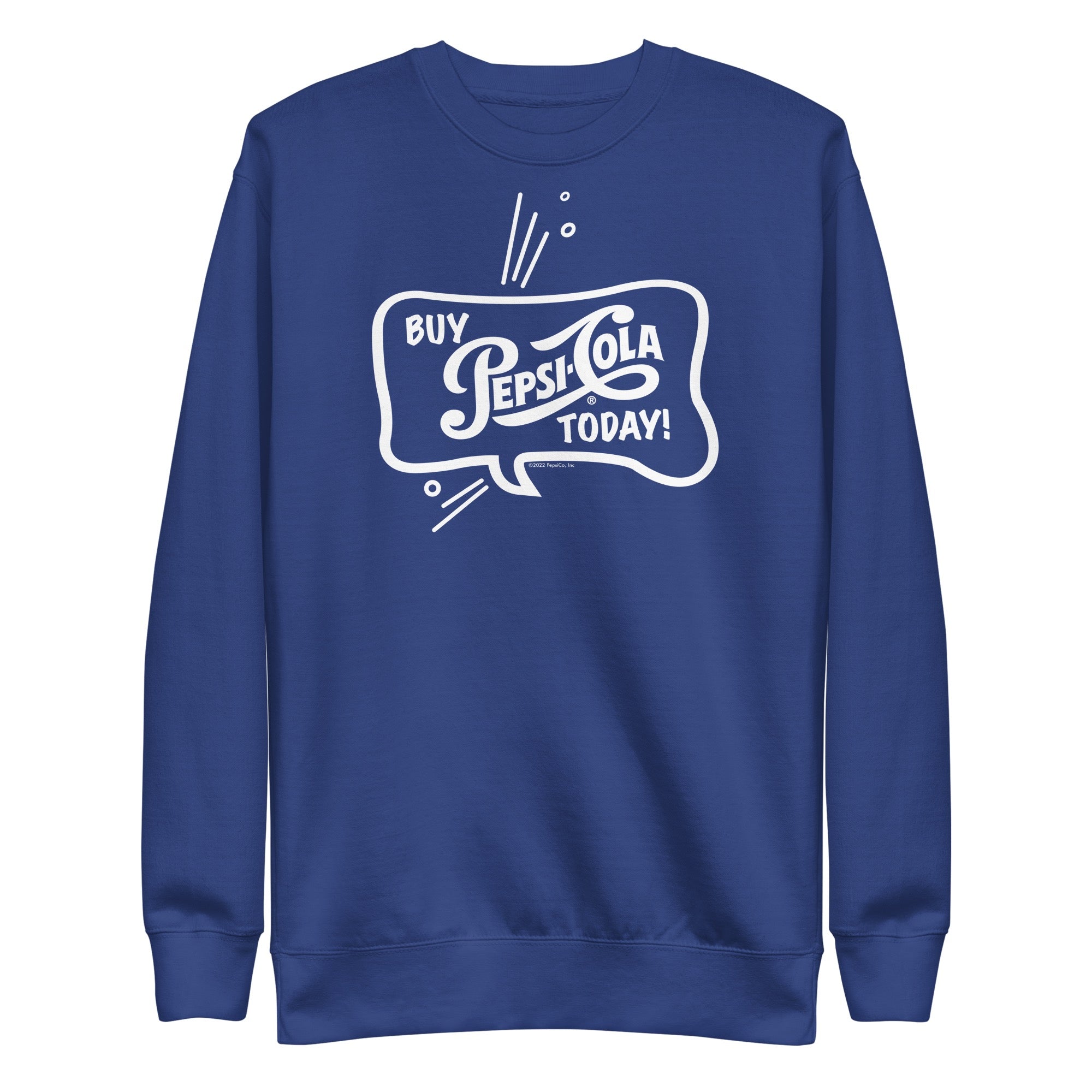 Pepsi Pepsi Cola Fleece Pullover Sweatshirt House of PepsiCo