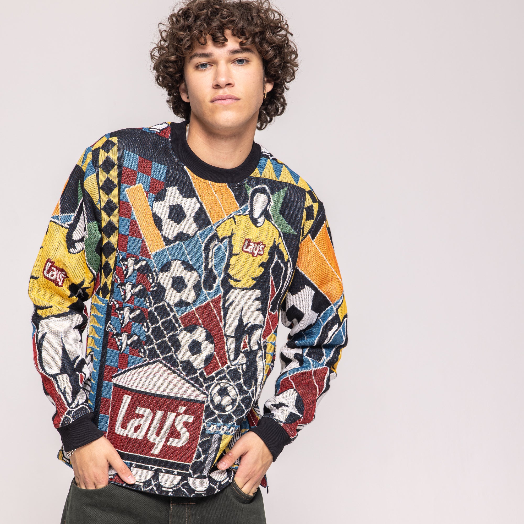Lay's X Classic Football Shirts Tapestry Sweater