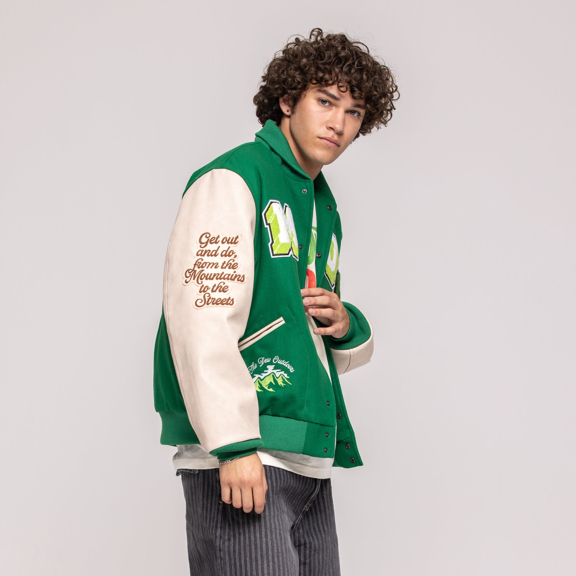 Mountain Dew X Alpha Industries Varsity Jacket