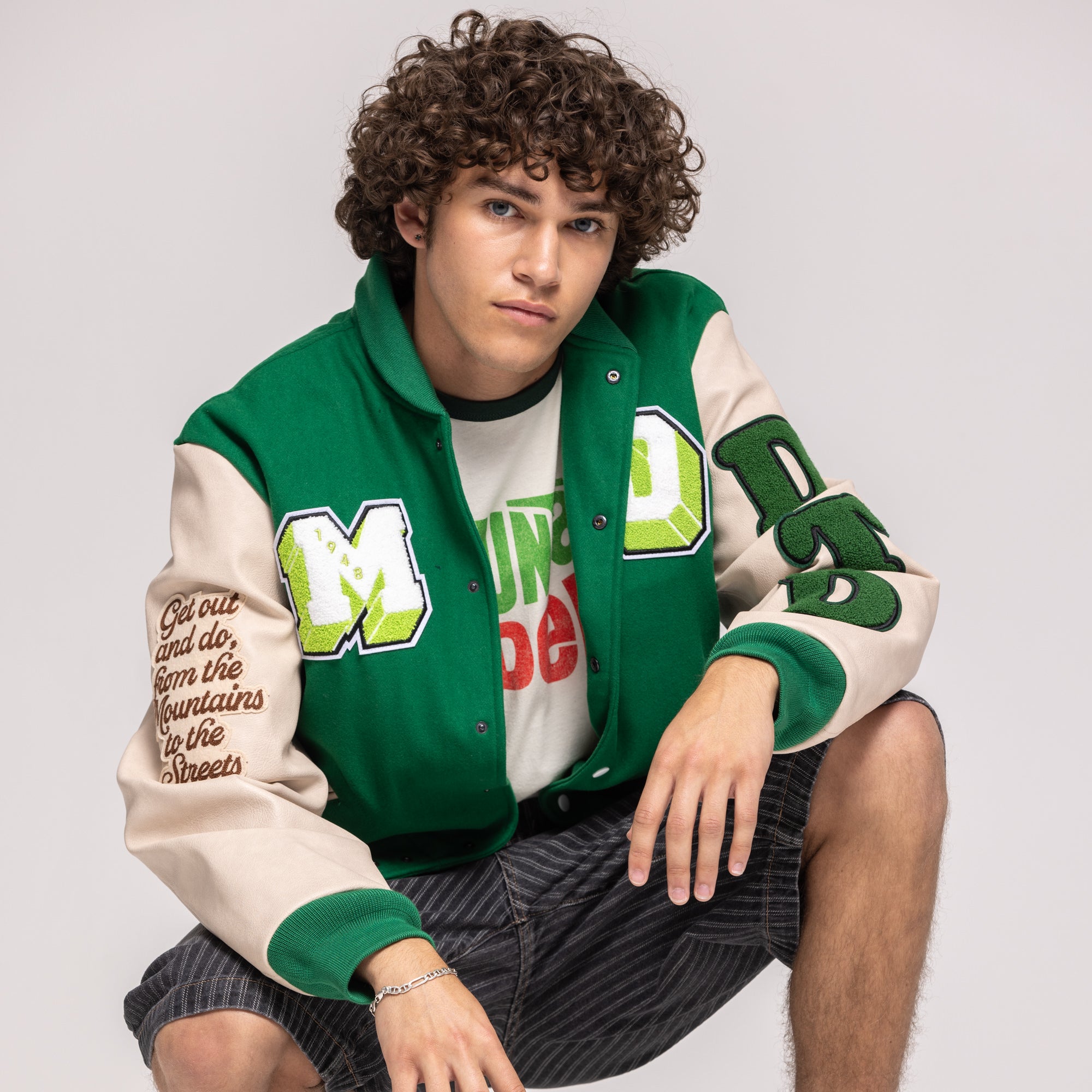 Mountain Dew X Alpha Industries Varsity Jacket