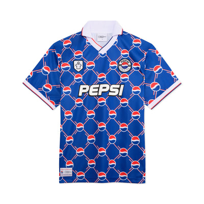 Pepsi X Classic Football Shirts Blue Soccer Jersey