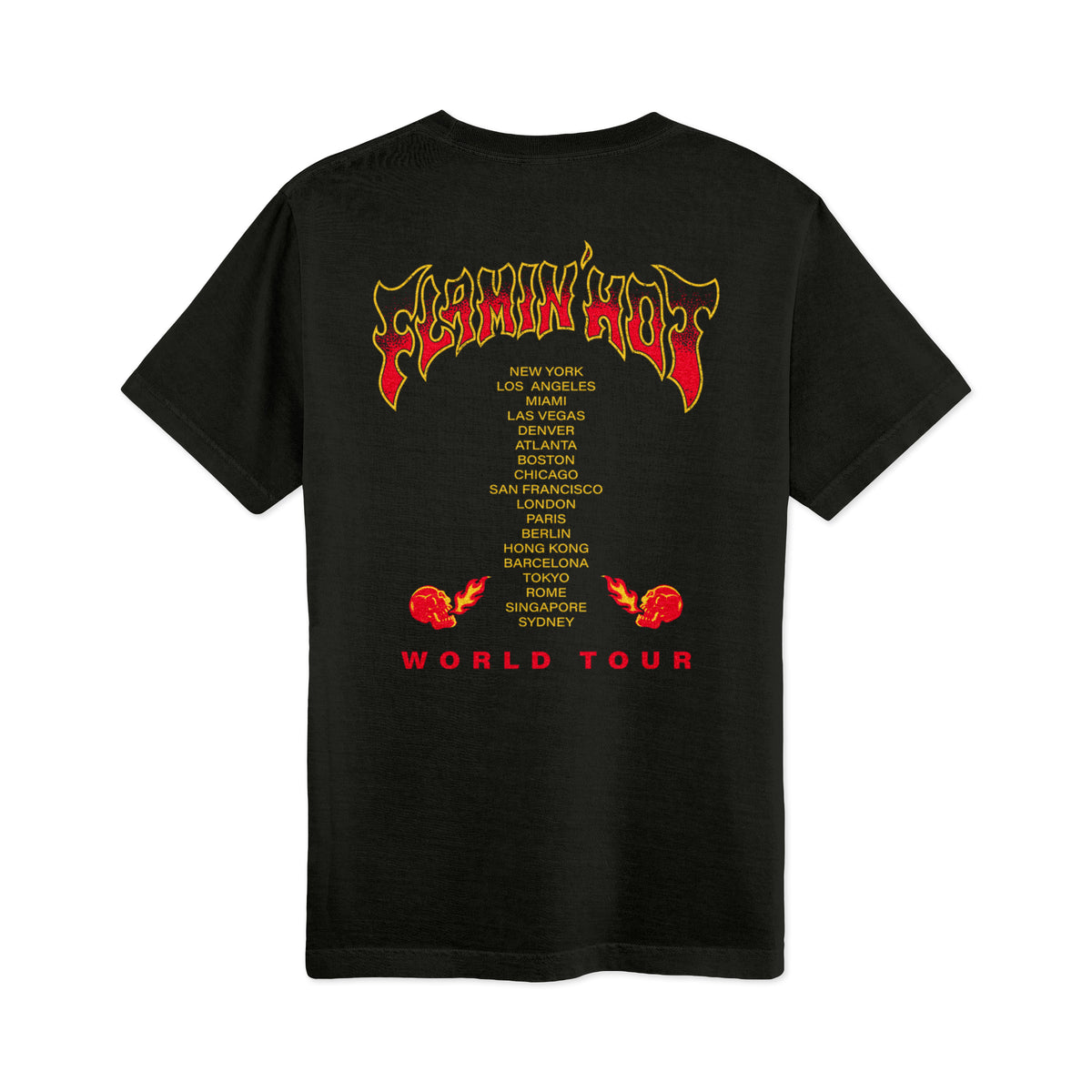 Scorched World Tour Short Sleeve T-shirt