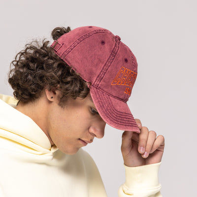 Varsity Dad Hat - Maroon