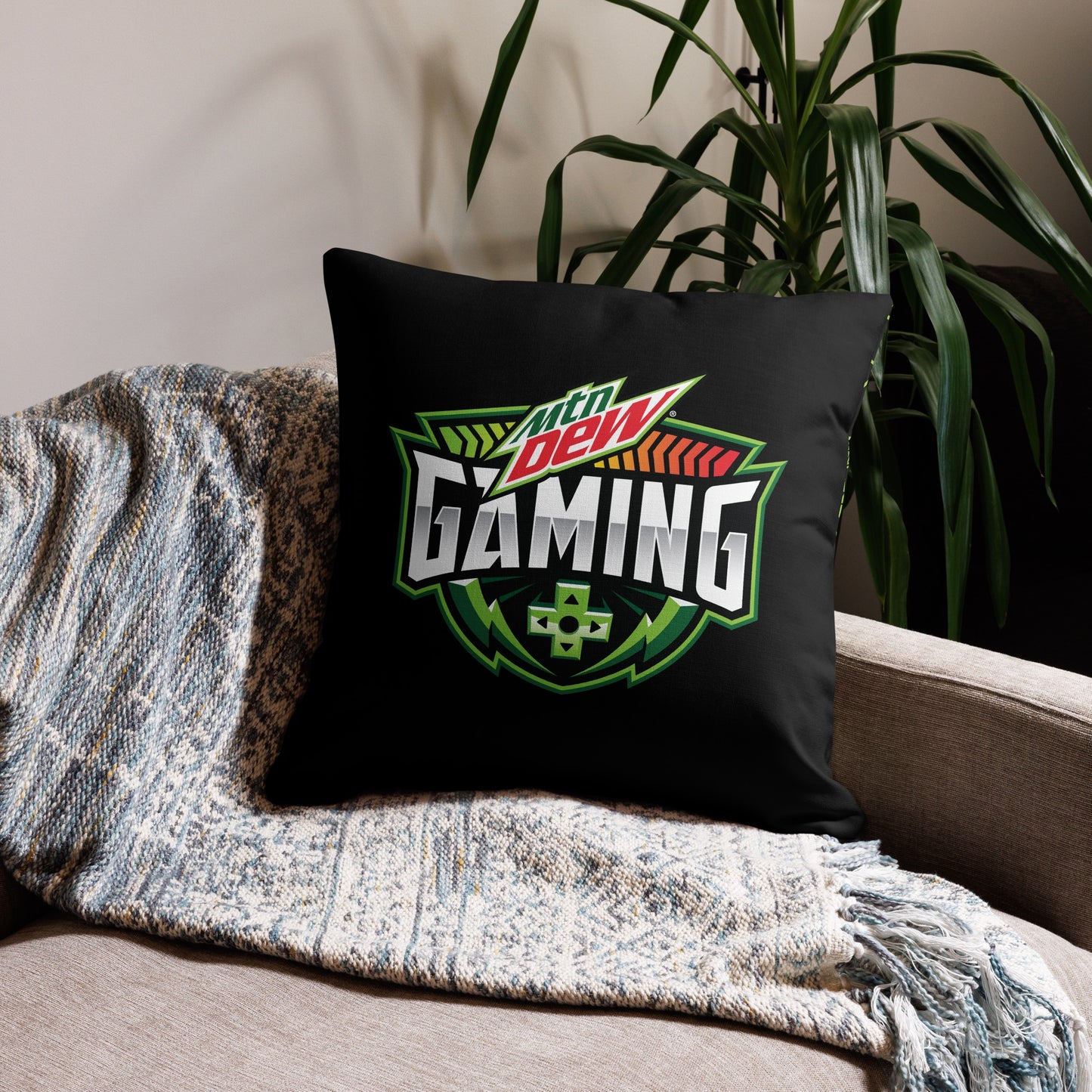 Mtn Dew Gaming Premium Pillow