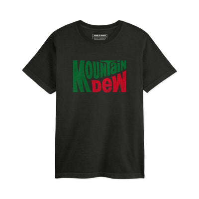Black t-shirt with retro 
