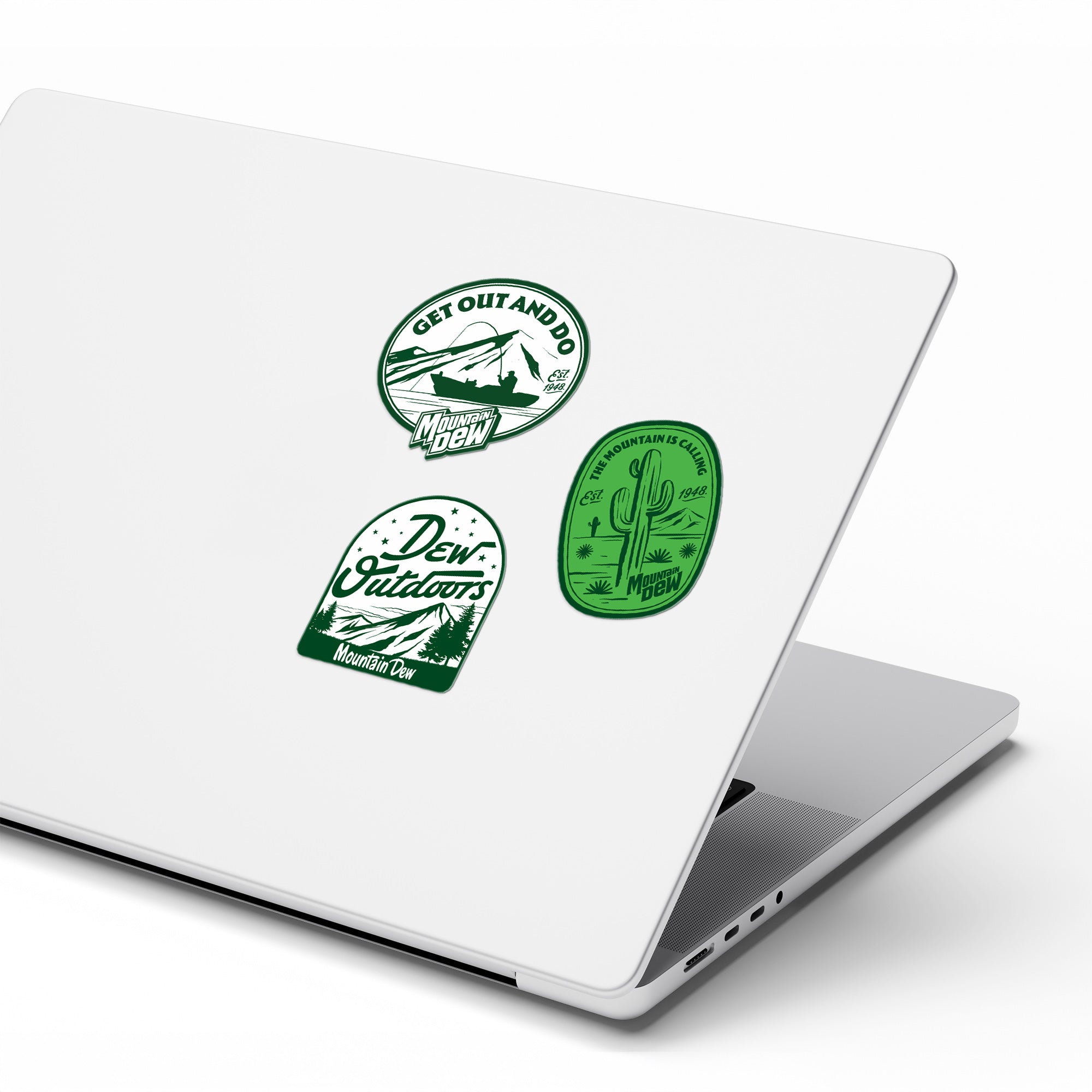 Mountain Dew Sticker 3 pack