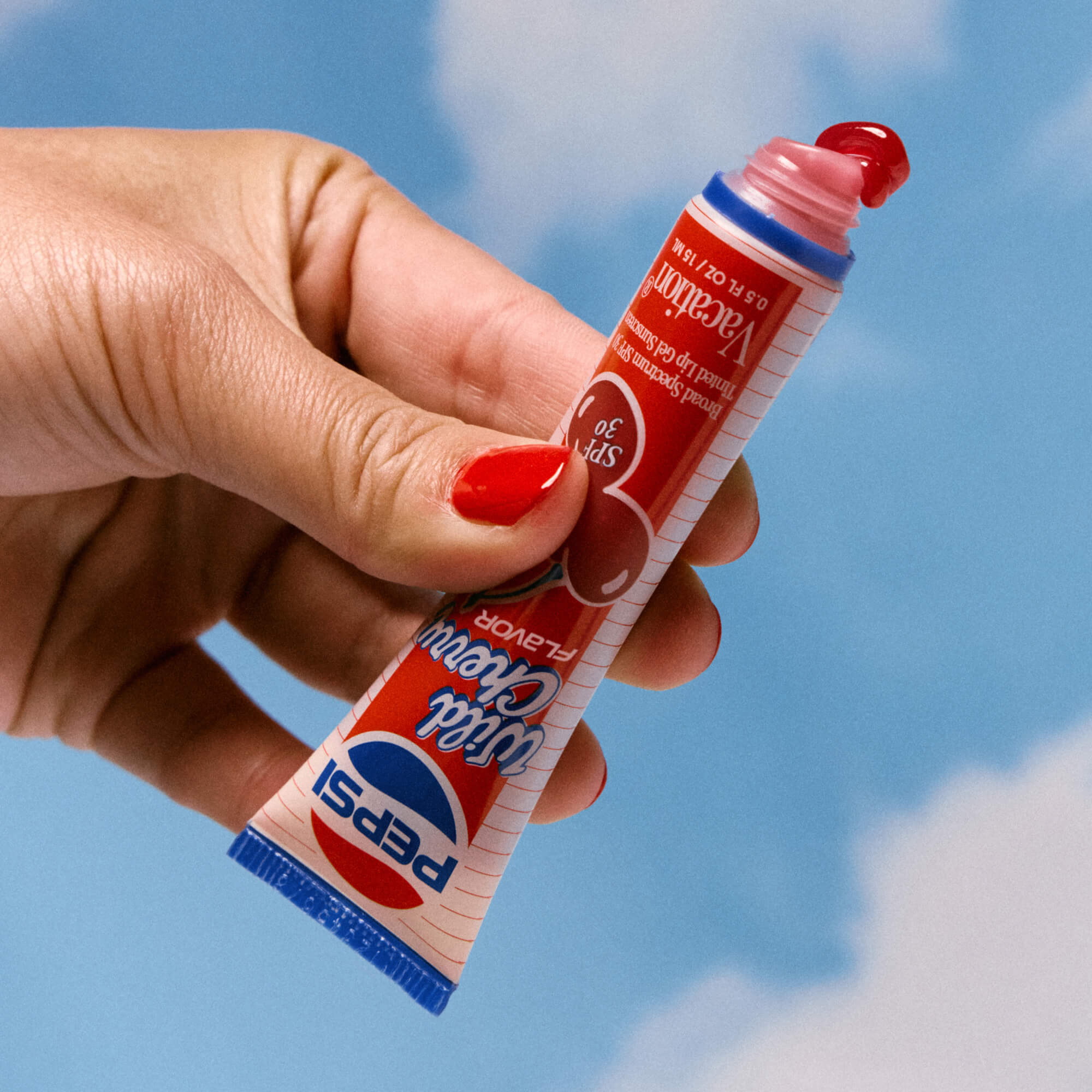 Vacation® x PEPSI® Wild Cherry Lip Gel