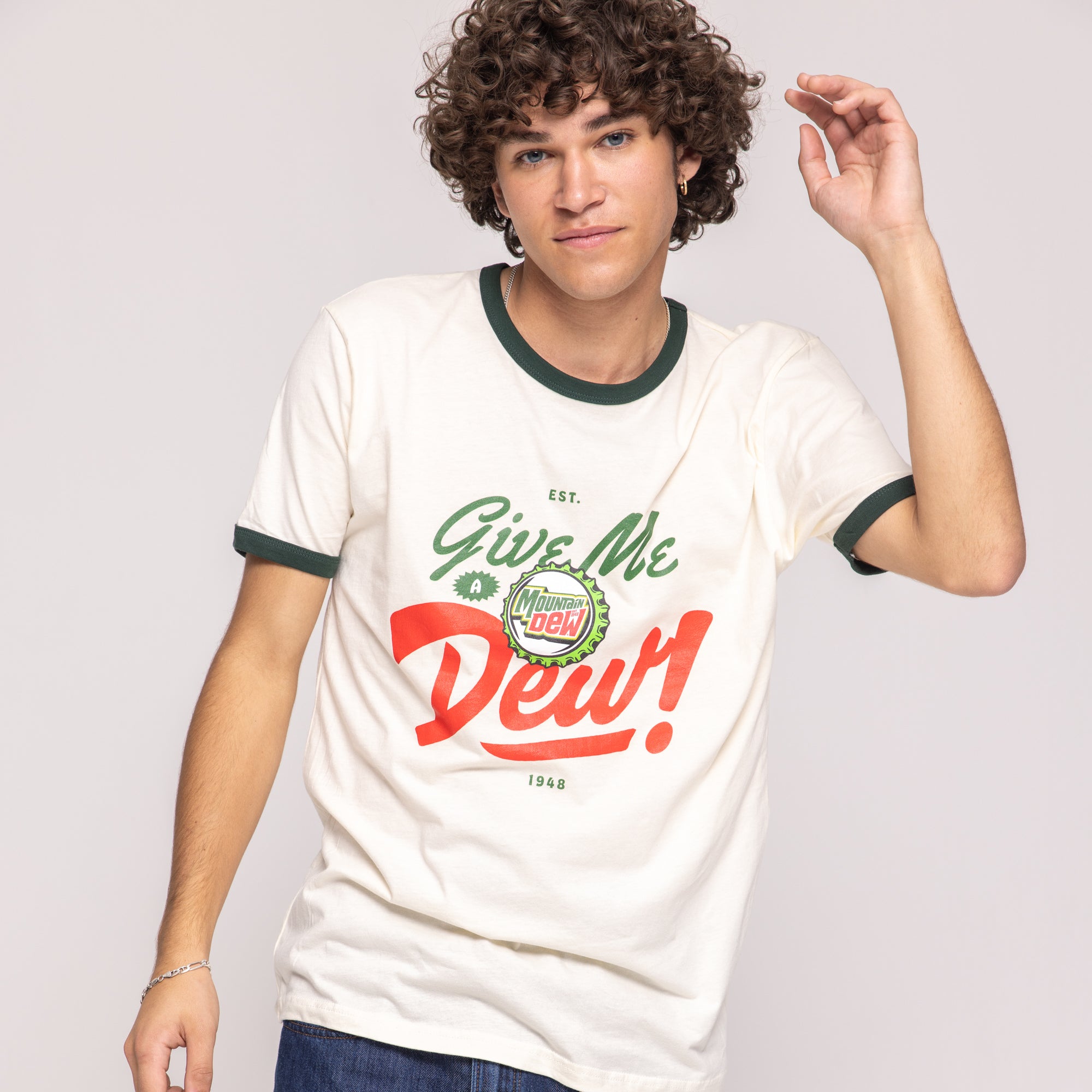 Give Me a Dew Ringer Short Sleeve