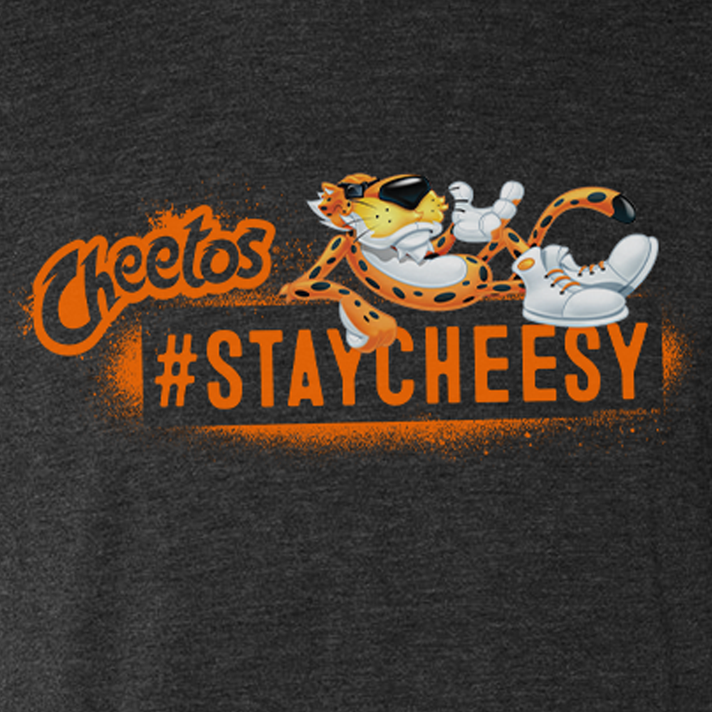 Cheetos Stay Cheesy Men's Tri-Blend T-Shirt