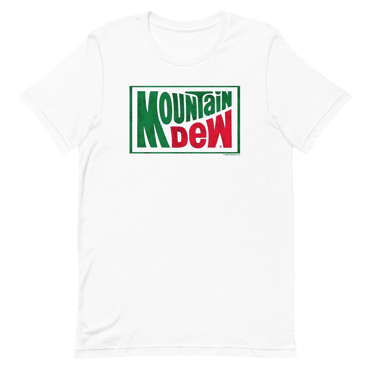 Mtn Dew Retro Logo Adult Short Sleeve T-Shirt