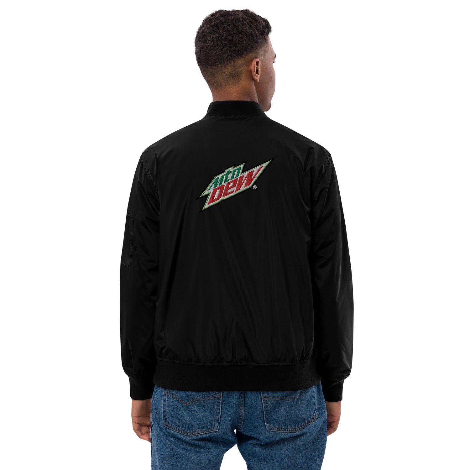 Mtn Dew Do the Dew Speed Recycled Bomber Jacket