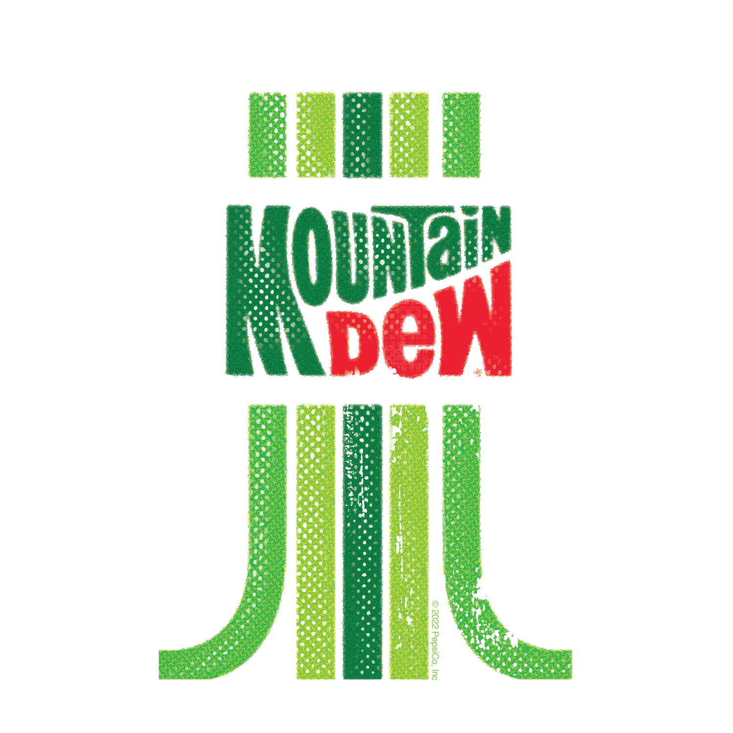 Mountain Dew Logo Women's Crop Top