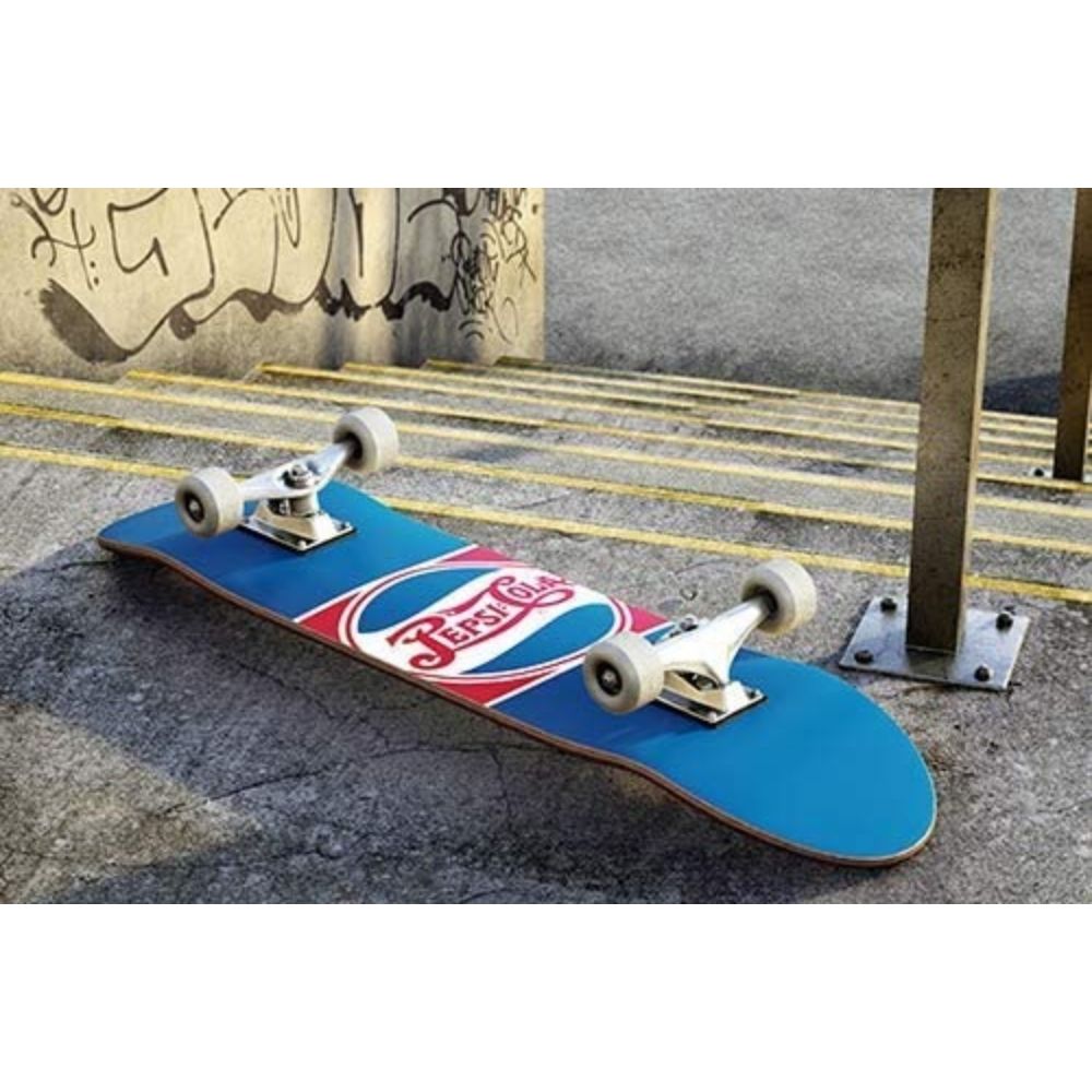 Pepsi 32" Blue Origins Retro Design Skateboard Deck