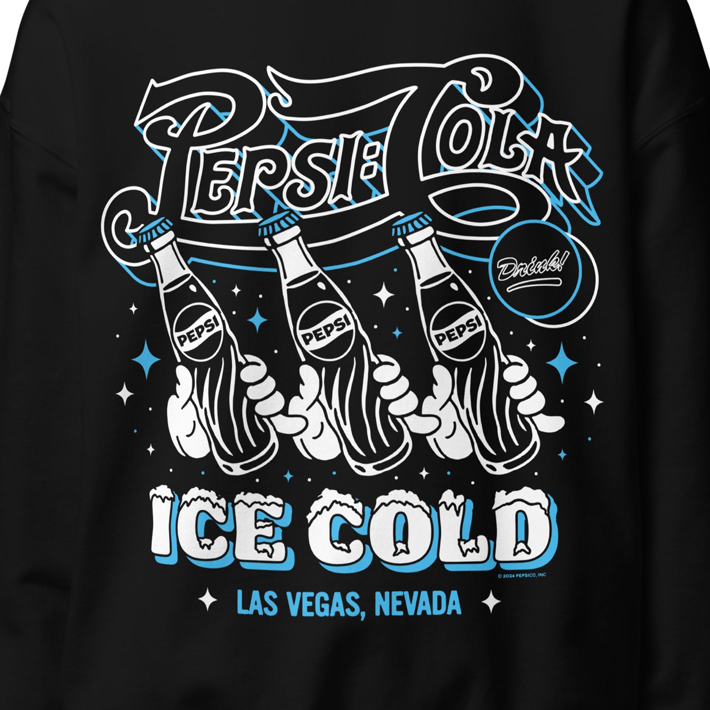 Pepsi Las Vegas Ice Cold Unisex Crewneck Sweatshirt